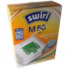 Swirl porzs�k M50 M51 M53 Miele 4db/csomag EcoPor MicroPor Plus Dirtlock