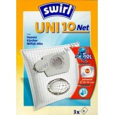 Swirl univerz�lis porzs�k UNI10net meger�s�tett 10-20cm O59-70mm K�rcher Hoover Nilfisk-Qalto