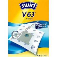 Swirl porsz�v�porzs�k V63 MicroPor Vorwerk porsz�v�k sz�m�ra