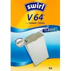 Swirl porzs�k V64 Classic speci�lis pap�r Vorwerk Folletto