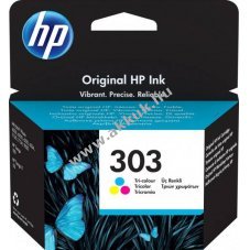 Eredeti HP tintapatron NR.303/T6N01AE color nyomtat�