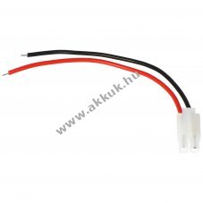 K�bel Tamiya csatlakoz�val 14cm fekete-piros