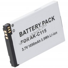 Helyettes�t� akku Emporia Telme C115 3,7V 1050mAh Li-ion