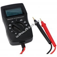 Kraftmax X1 akku- �s elemtesztel� m�r�m�szer digit�lis kijelz� bels� ellen�ll�s