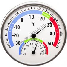 Technoline WA 3050 k�r alak� thermo-higrom�ter komfort z�n�val