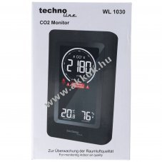 Technoline WL 1030 leveg�min�s�g-monitor 400-5000ppm CO2