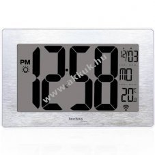 Technoline WS 8019 DCF-77 r�di�vez�relt fali�ra 12/24h belt�ri h�m�rs�klet-kijelz�s