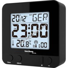 Technoline WT 235 fekete DCF-77 r�di�s �breszt��ra touch-szenzor