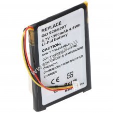 Helyettes�t� akku TomTom 3,7V 1250-1300mAh GPS �s navig�ci� 1697461 AHL03713100 Li-Polymer