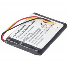 Helyettes�t� akku TomTom GPS navig�ci� One Europe Regional Rider 3,7V 800-1200mAh Li-Ion