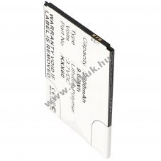Helyettes�t� akku Cameron Sino Kazam Trooper 2 6.0 Trooper 2 X6.0 3,7V 2600mAh mobiltelefon