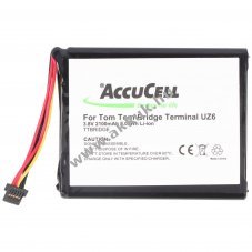 Helyettes�t� akku TomTom Bridge UZ6 1CP515161HR GPS navig�ci� 3,8V 2100mAh Li-Polymer