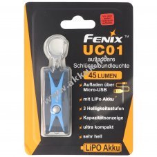 Fenix UC01 akku 3,7V 200mAh Li-Polymer