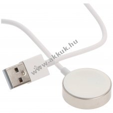 Helyettes�t� t�lt�k�bel Apple Watch Ultra 49mm S8/7/6/5/4/3/2 USB-C 100cm 2,5W m�gneses tablet