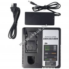 Helyettes�t� akku Universal gyorst�lt� Panasonic szersz�makku 7,2-24V NiMH Li-ion