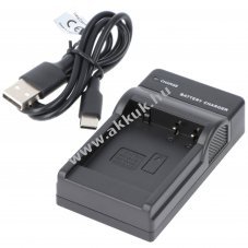 USB t�lt� kompatibilis a Panasonic DMW-BLG10, DMW-BLE9, DMW-BLH7E modellekkel