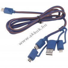3A USB t�lt�k�bel USB-PDC-3 1,2m 3A 65W