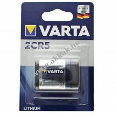 Varta 2CR5 6V 1600mAh l�tium elem