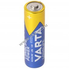 Varta Longlife Power AA 1,5V 2850mAh elem