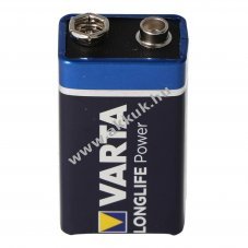 Varta Longlife Power 9V hagyom�nyos elem 1db laza (ehem. High Energy)