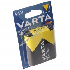 Varta Super Heavy Duty 3012 3R12 3R12P 4,5V lapos hagyom�nyos elem