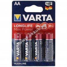 Varta Longlife Max Power 4706 AA Mignon ceruza elem 4db/csomag
