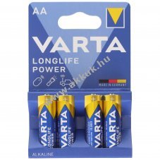 Varta Longlife Power AA (ceruzaelem) 4db/csomag alk�li