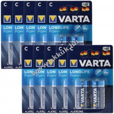 Varta Longlife Power C (b�bi m�ret) 4914 10db 2db/csomag elem