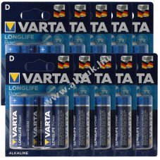 Varta Longlife Power D (b�bi m�ret) 1,5V 10db/csomag alk�li elem