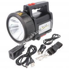 Velamp DOOMSTER TREKK �jrat�lthet� LED fejl�mpa 10W 735lm Li-ion