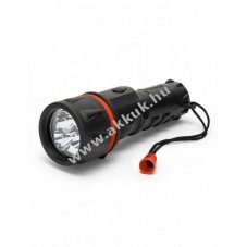 Velamp LED gumib�l k�sz�lt zsebl�mpa, 3 LED, v�z�ll�, k�zif�ggel�kkel, elemekkel egy�tt