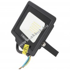 Velamp PADLIGHT5 SMD LED reflektor 20W IP65 fekete 4000K 1600lm