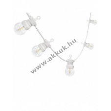 Velamp CLASSY kiterjeszthet� IP44 f�nyf�z�r 15m 20x G50 3000K feh�r k�bel