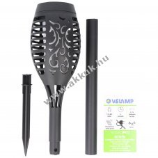 Velamp OLYMPIA napelemes kerti kar� 51cm flammeffekt LED l�mpa