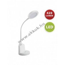 Velamp SWAN2 LED asztali l�mpa 7W 420lm 4000K �rint�kapcsol� tolltart� feh�r