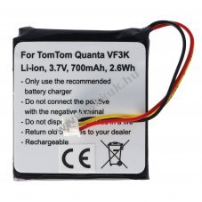 Helyettes�t� akku TomTom Quanta VF3K VF3 FM68360420759 gps �s navig�ci�