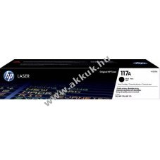 Eredeti HP l�zertoner W2070A fekete 1000 oldal nyomtat�