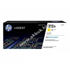Eredeti HP l�zertoner W2122A s�rga 4500 oldal nyomtat�