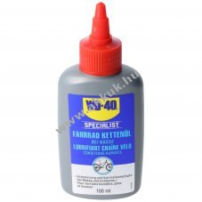WD-40 BIKE WET l�nc olaj 100ml nedves k�r�lm�nyekhez korr�zi�v�delem