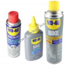 WD-40 BIKE tiszt�t� �s �pol� k�szlet 3db/csomag ker�kp�rhoz