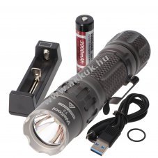 Weltool T2 kompakt LED zsebl�mpa 1730 lumen 18650 Li-ion akkuval