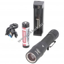 Weltool W1 LEP l�zeres LED zsebl�mpa 18650 Li-ion akkuval �s t�lt�vel