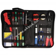 20db-os szersz�mk�szlet t�rol�t�sk�val �s forraszt�k�szlettel