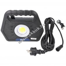 Worklight Professional 25W �jrat�lthet� LED munkal�mpa m�gnessel �s USB-C porttal