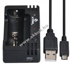 Xtar XP1 USB egycsatorn�s akkut�lt� 3,7V 10440-18500 AA AAA 1db/csomag Li-ion NiMH