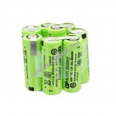 GP Batteries GP40AAM 9,6V 400mAh ZAP88235 ipari akkupakk