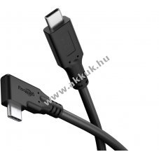 Goobay USB-C k�bel 90� 3m 60 W 3 A 5 Gbit/s Power Delivery