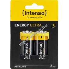 Intenso Energy Ultra C (b�bi m�ret) LR14 1,5V 2db/csomag hagyom�nyos elem alk�li