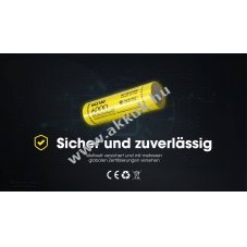 Nitecore NL2160 21700 3,6V 6000mAh akku Li-Ion