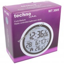 Technoline WT 3005 f�rd��ra DCF77 r�di��ra 12/24 vil�gid� 32 v�ros h�m�r�